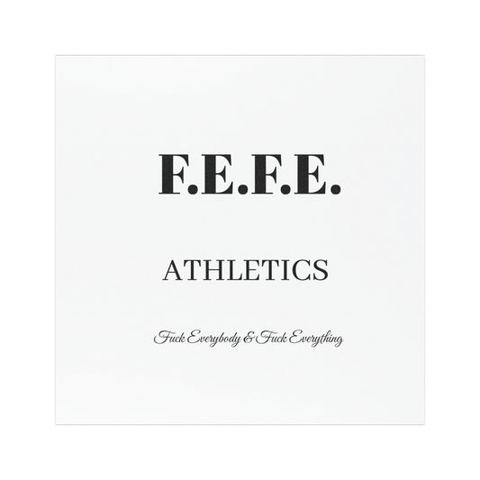 Car Magnet - F E F E Athletics Car Magnet