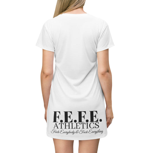 F E F E Athletics Designer T-Shirt Dress