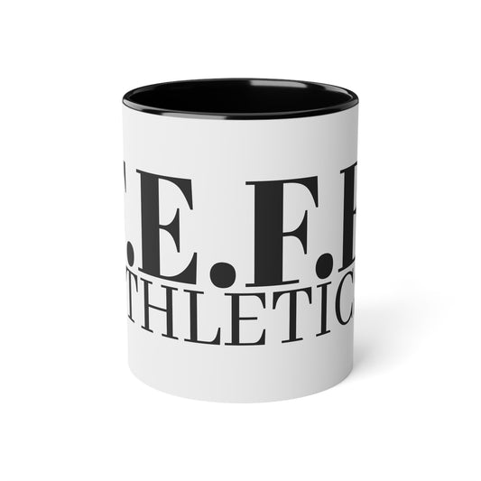 Athletics Mug, 11oz - F E F E Design